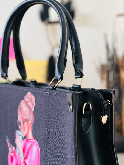 Black Coffee Mug Tote Bag