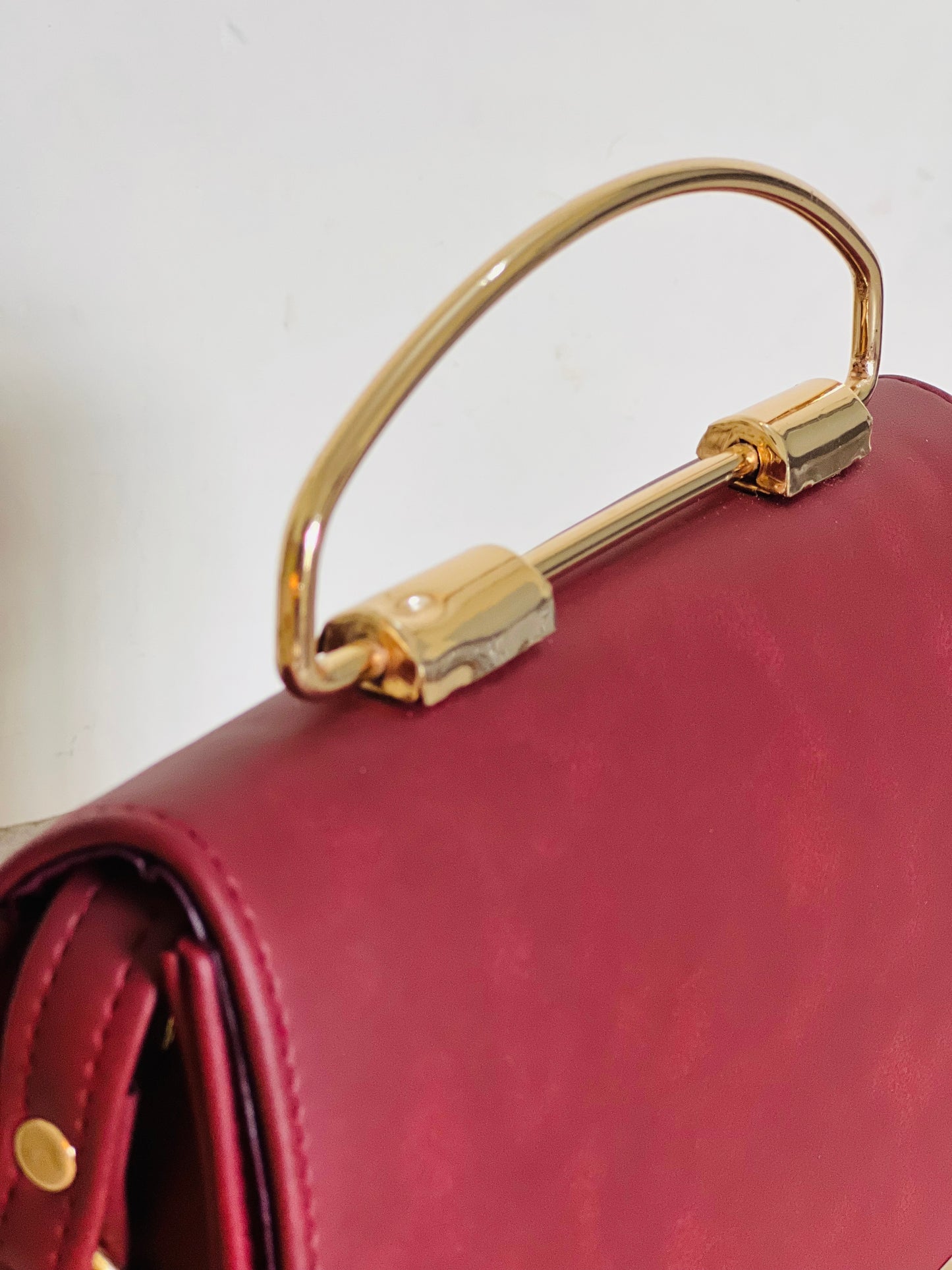 Premium Leather Bag for Women – Rose Brown